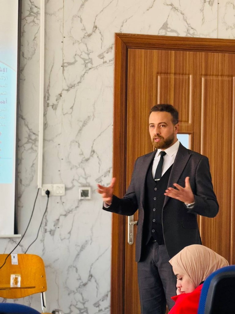 وحدة تمكين المرأة في كلية التقنيات الصحية والطبية تقيم ورشة توعية بعنوان "تأثير الفحوصات الشعاعية على المرأة الحامل"